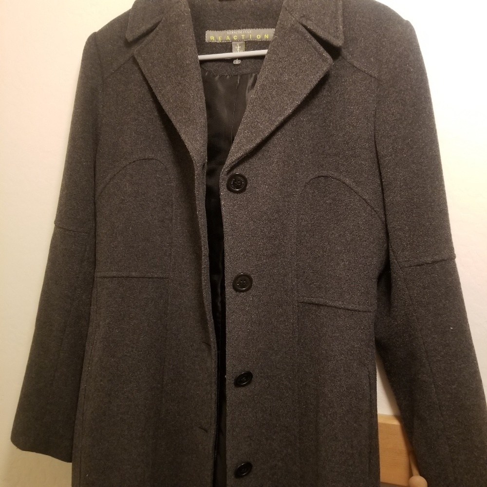 Kenneth cole reaction Peacoat size 8 dark grey